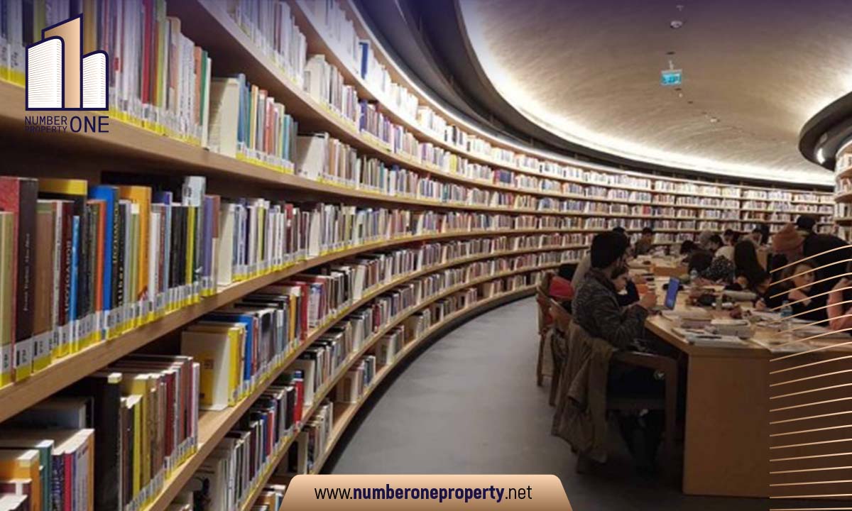 Национальная библиотека в районе Башакшехир