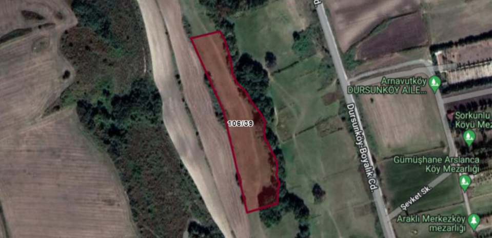 أرض  للبيع في أرناؤوط كوي - دورسون كوي