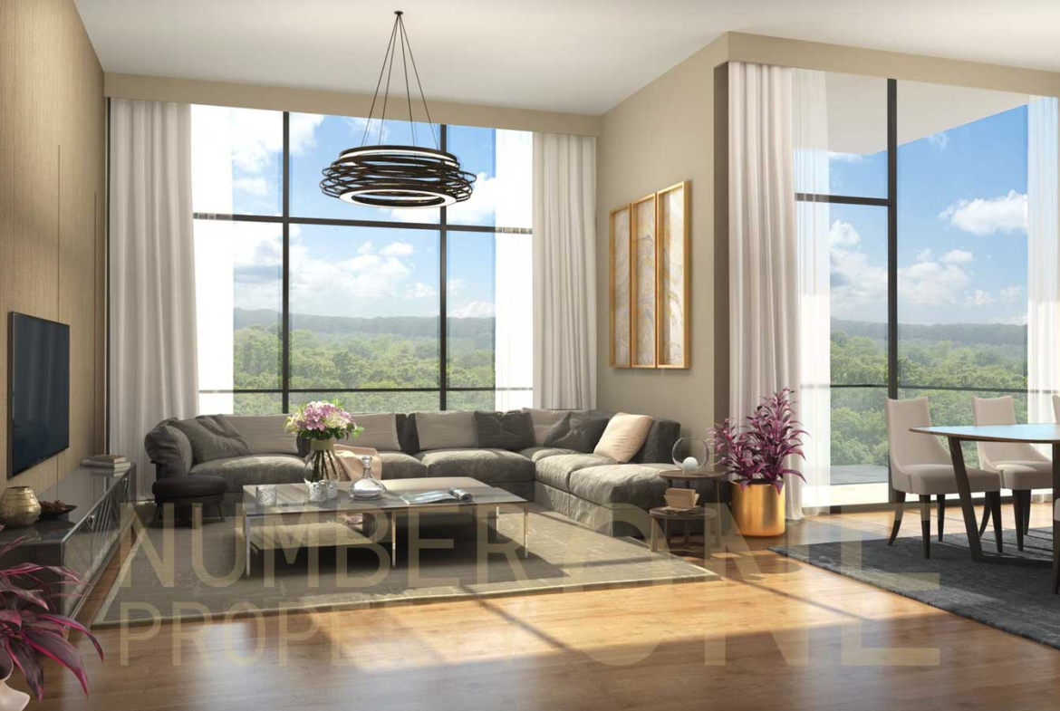 مشروع بجميع درجات اللون الأخضر