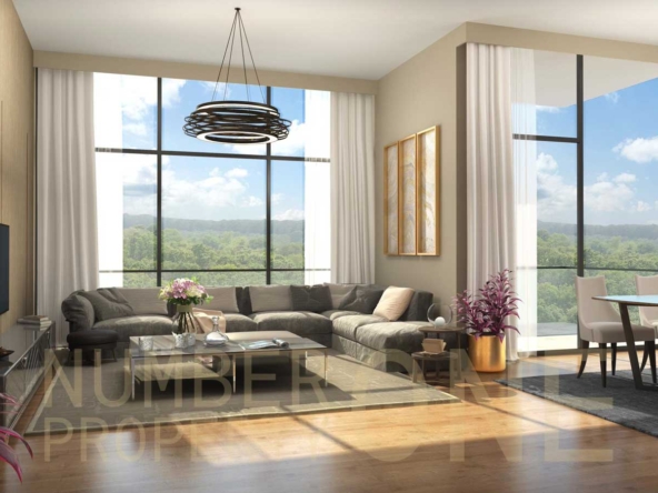 مشروع بجميع درجات اللون الأخضر