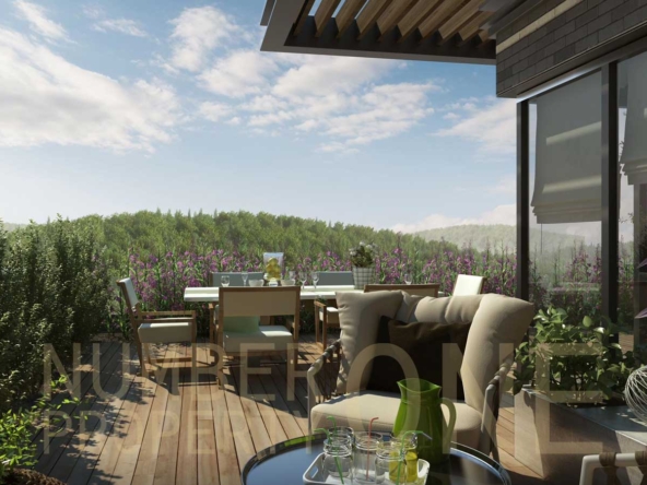 مشروع بجميع درجات اللون الأخضر