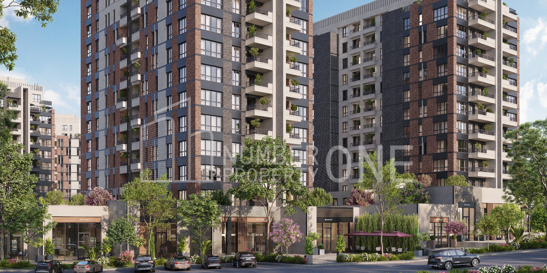 مشروع راقي في مركز الأعمال