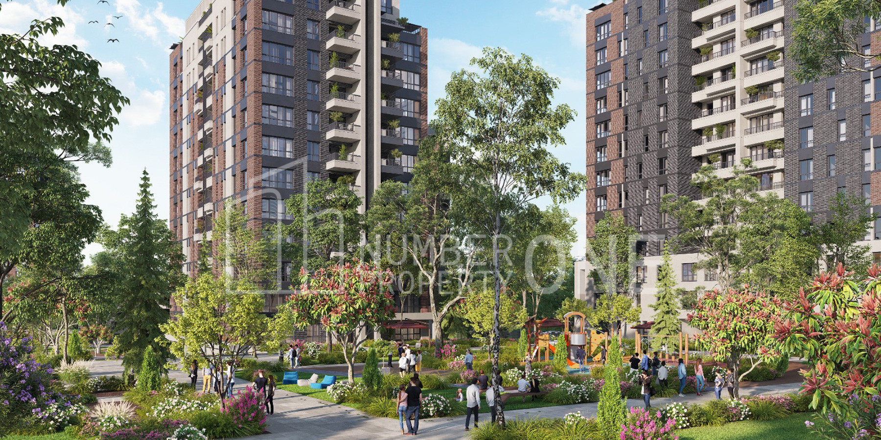 مشروع راقي في مركز الأعمال