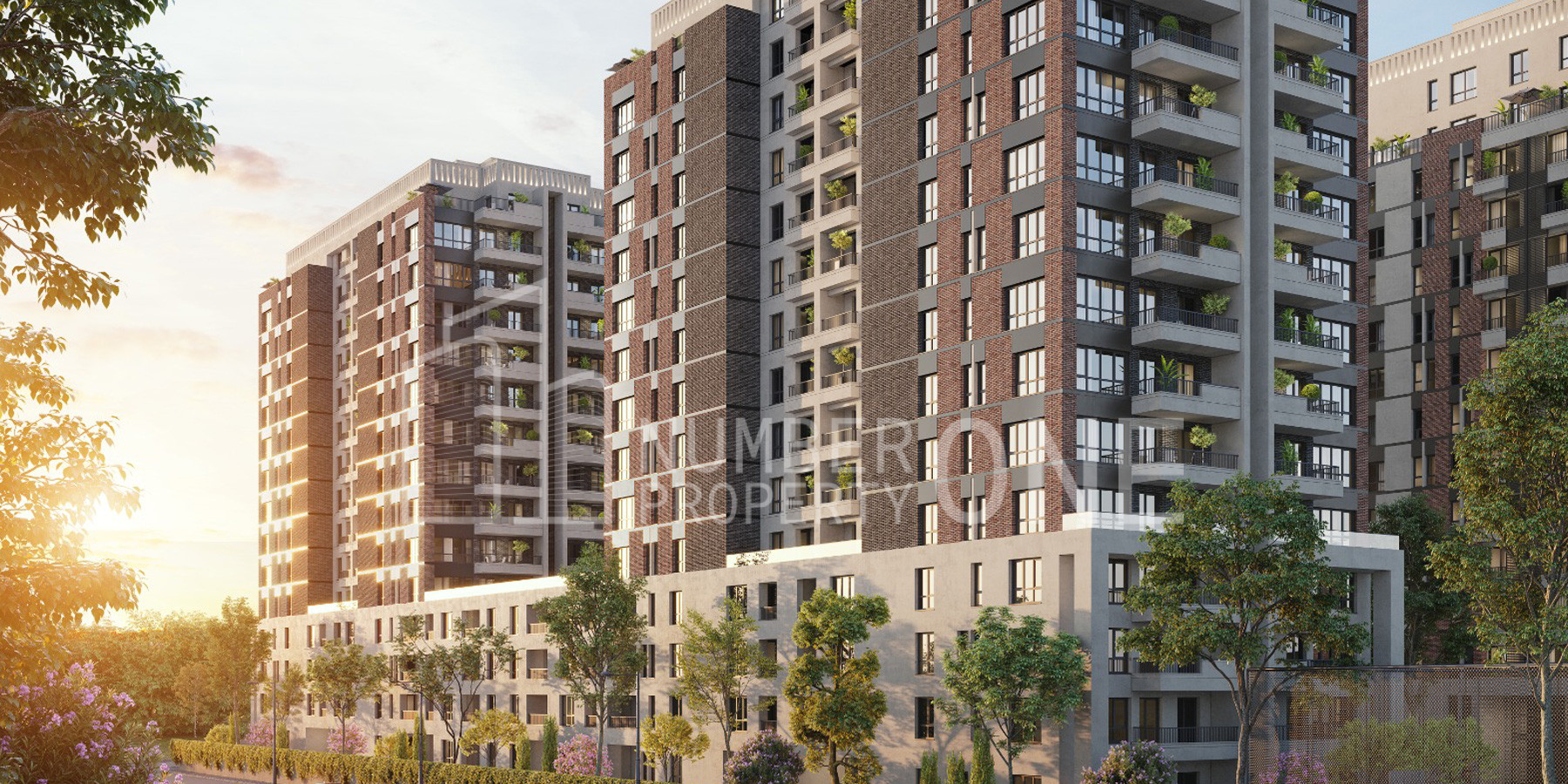 مشروع راقي في مركز الأعمال