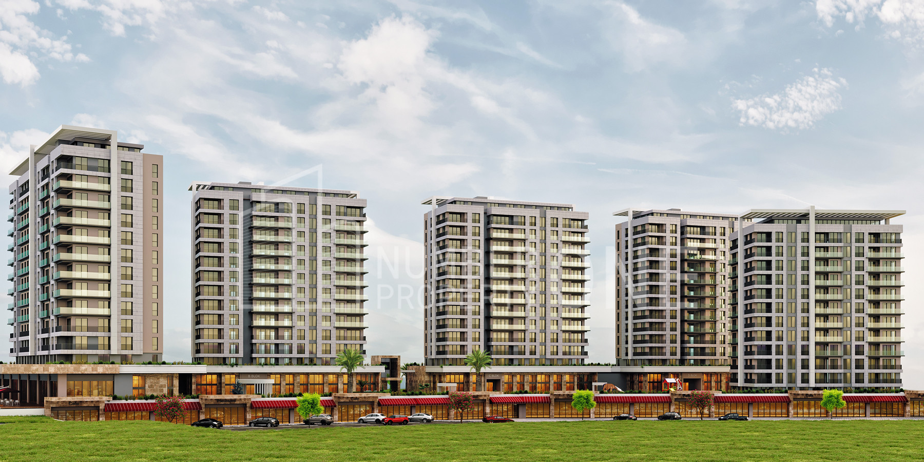 مشروع سكني فاخر مناسب للاستثمار