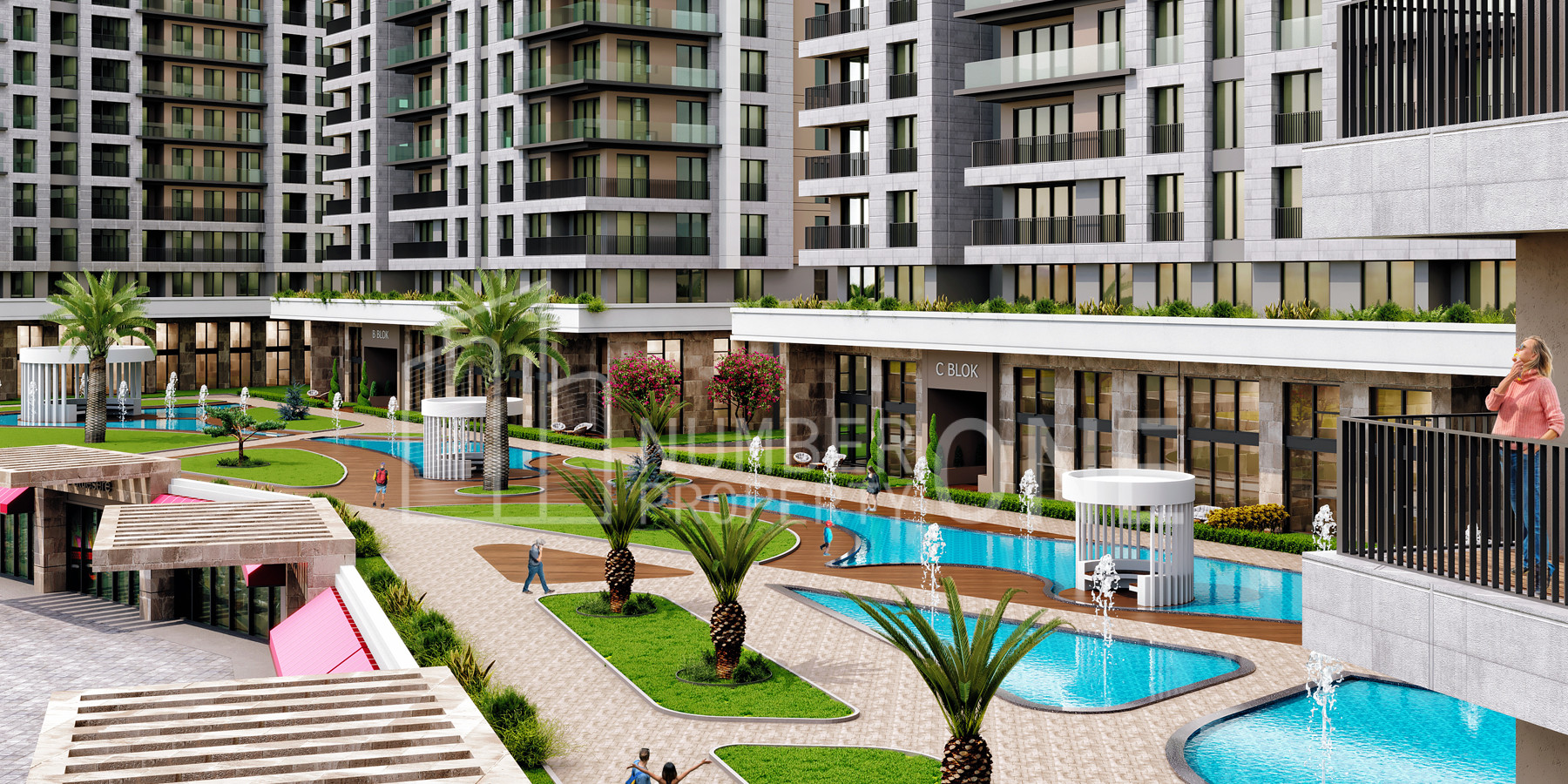 مشروع سكني فاخر مناسب للاستثمار