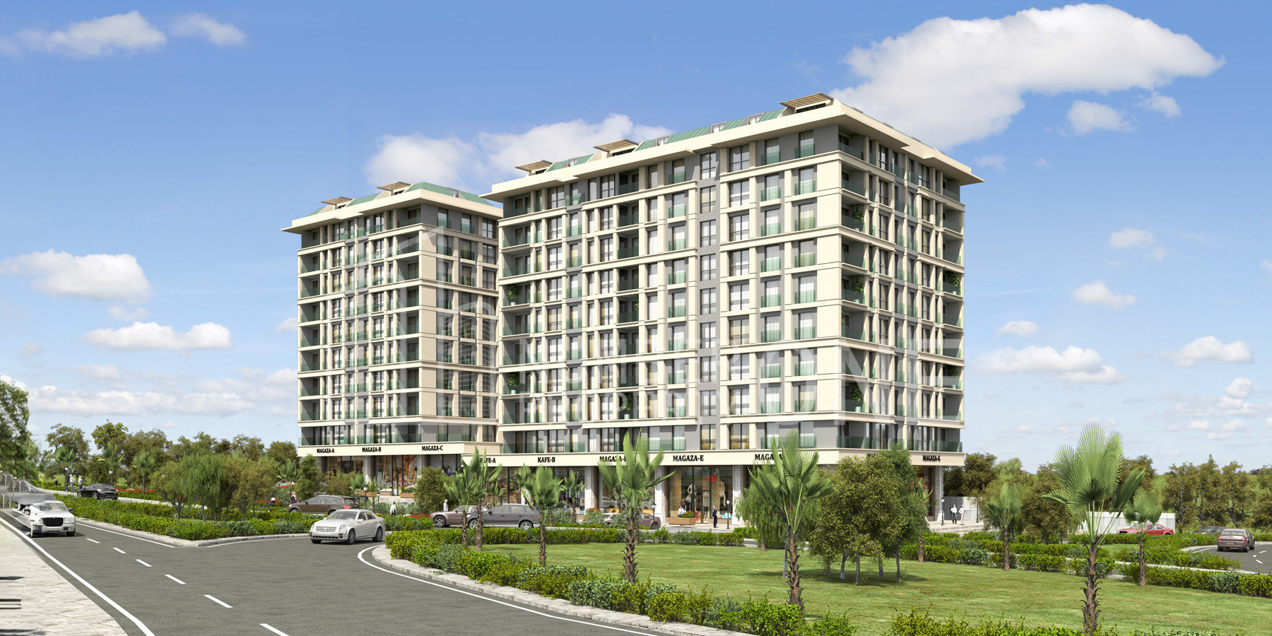 شقق دوبلكس بمساحات واسعة