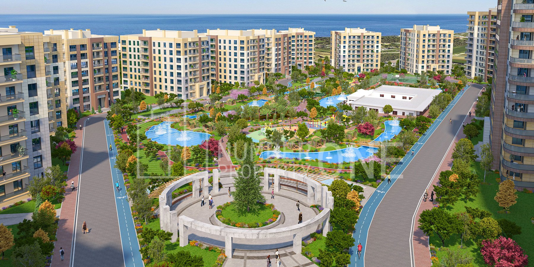 مشروع راقي بإطلالات بحرية