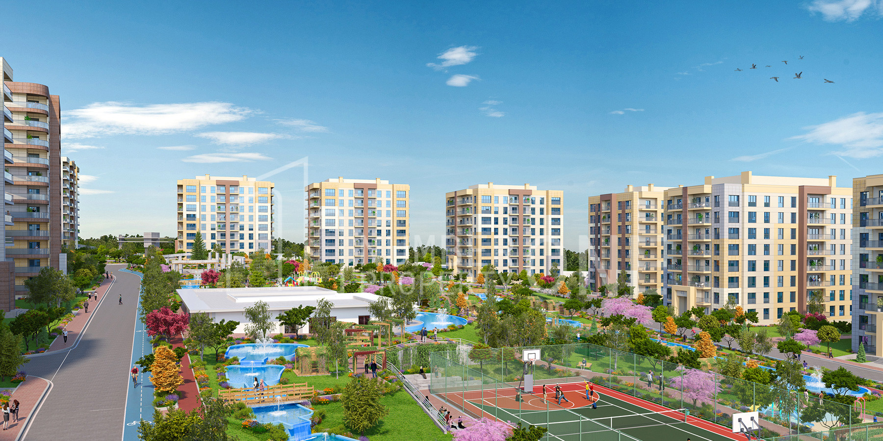 مشروع راقي بإطلالات بحرية