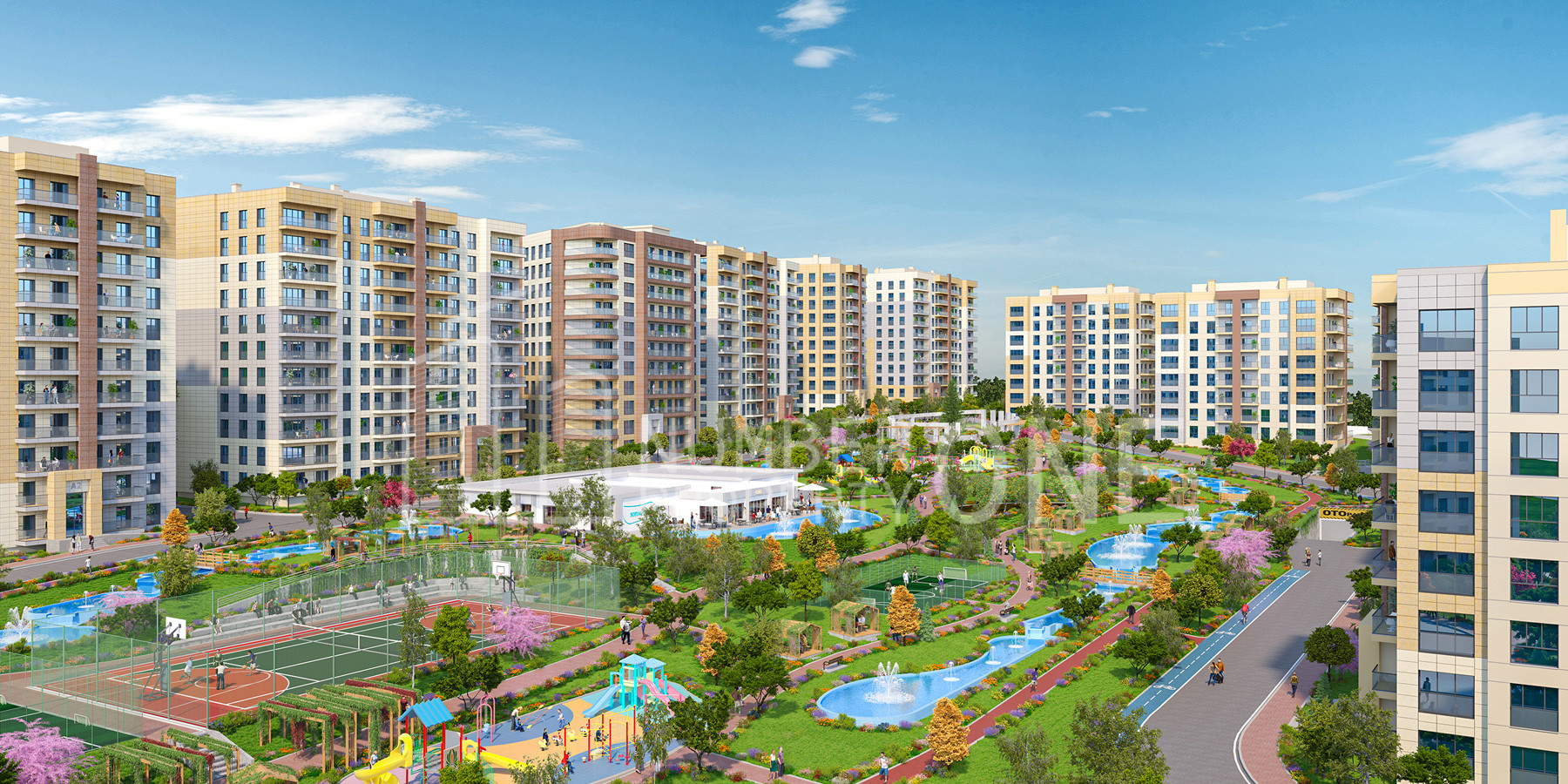 مشروع راقي بإطلالات بحرية