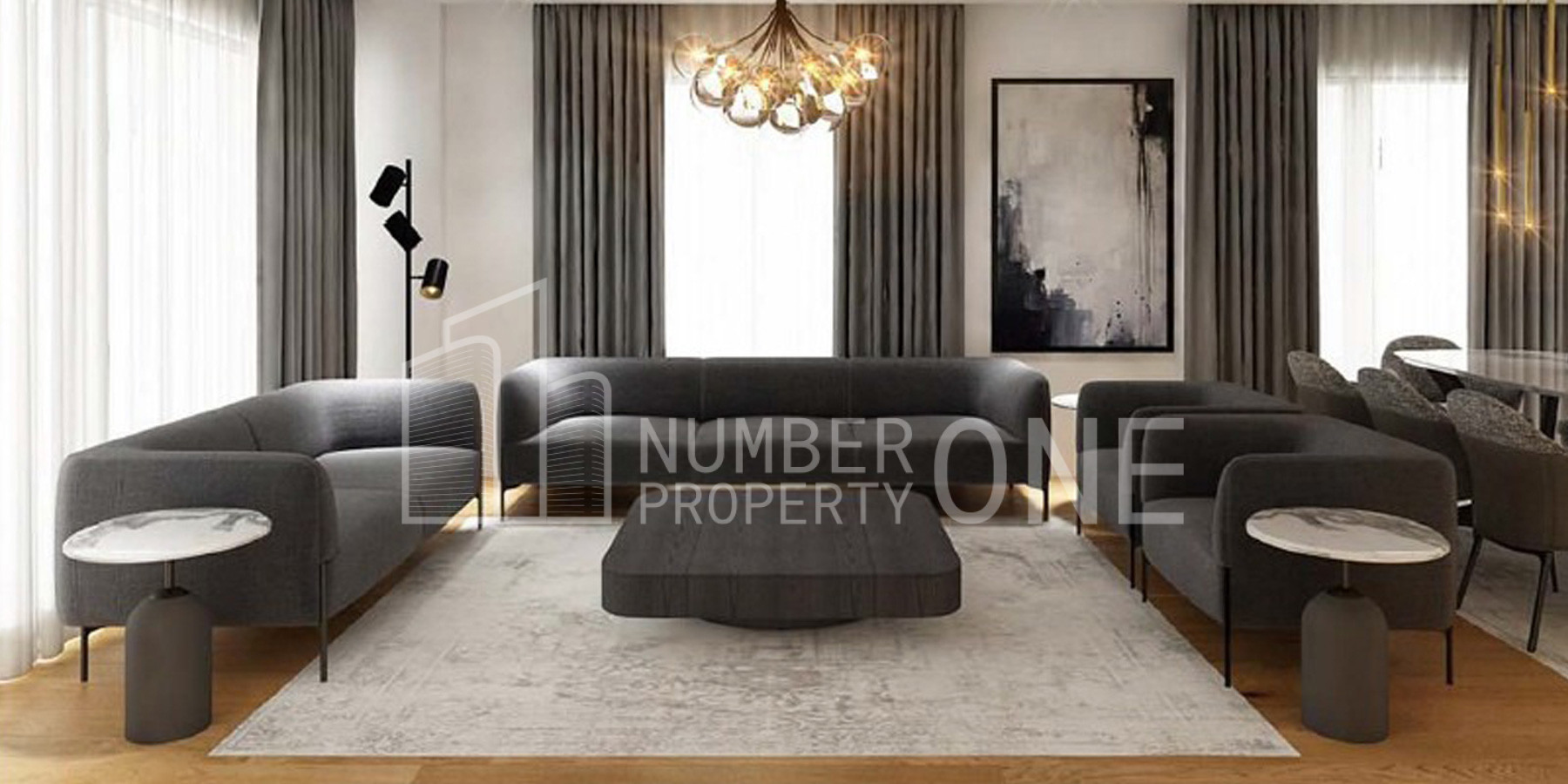 مجمع فلل فاخرة على الطراز الكلاسيكي