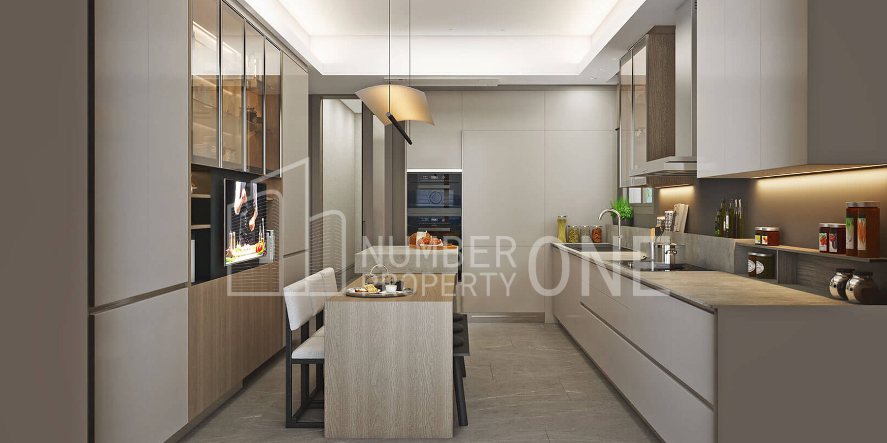 فيلات مطلة على البحر والبحيرة