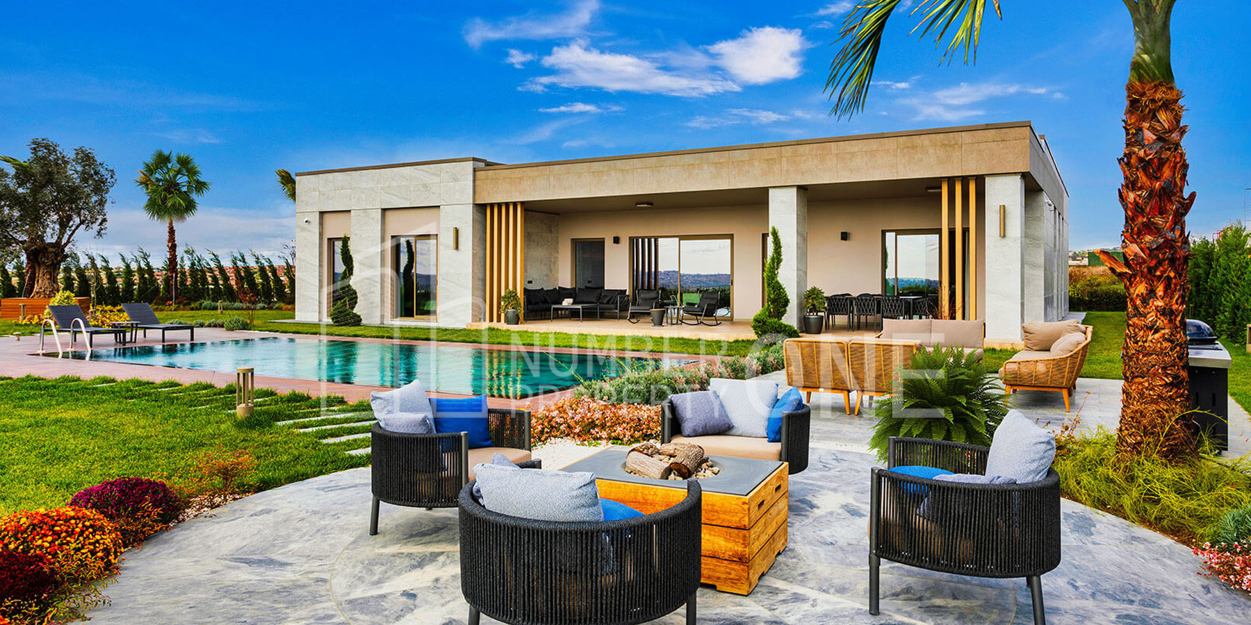 فيلات مطلة على البحر والبحيرة