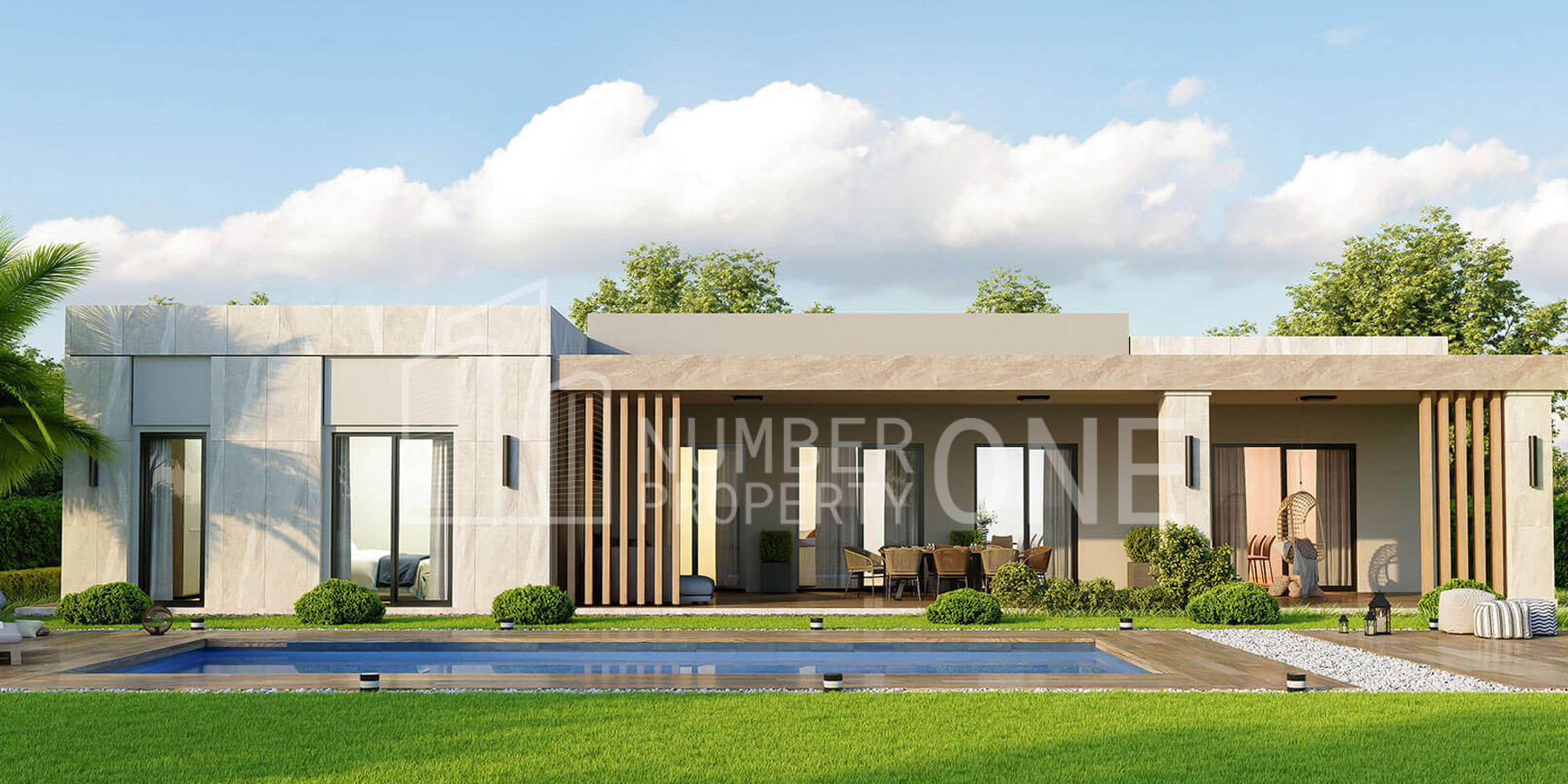 فيلات مطلة على البحر والبحيرة