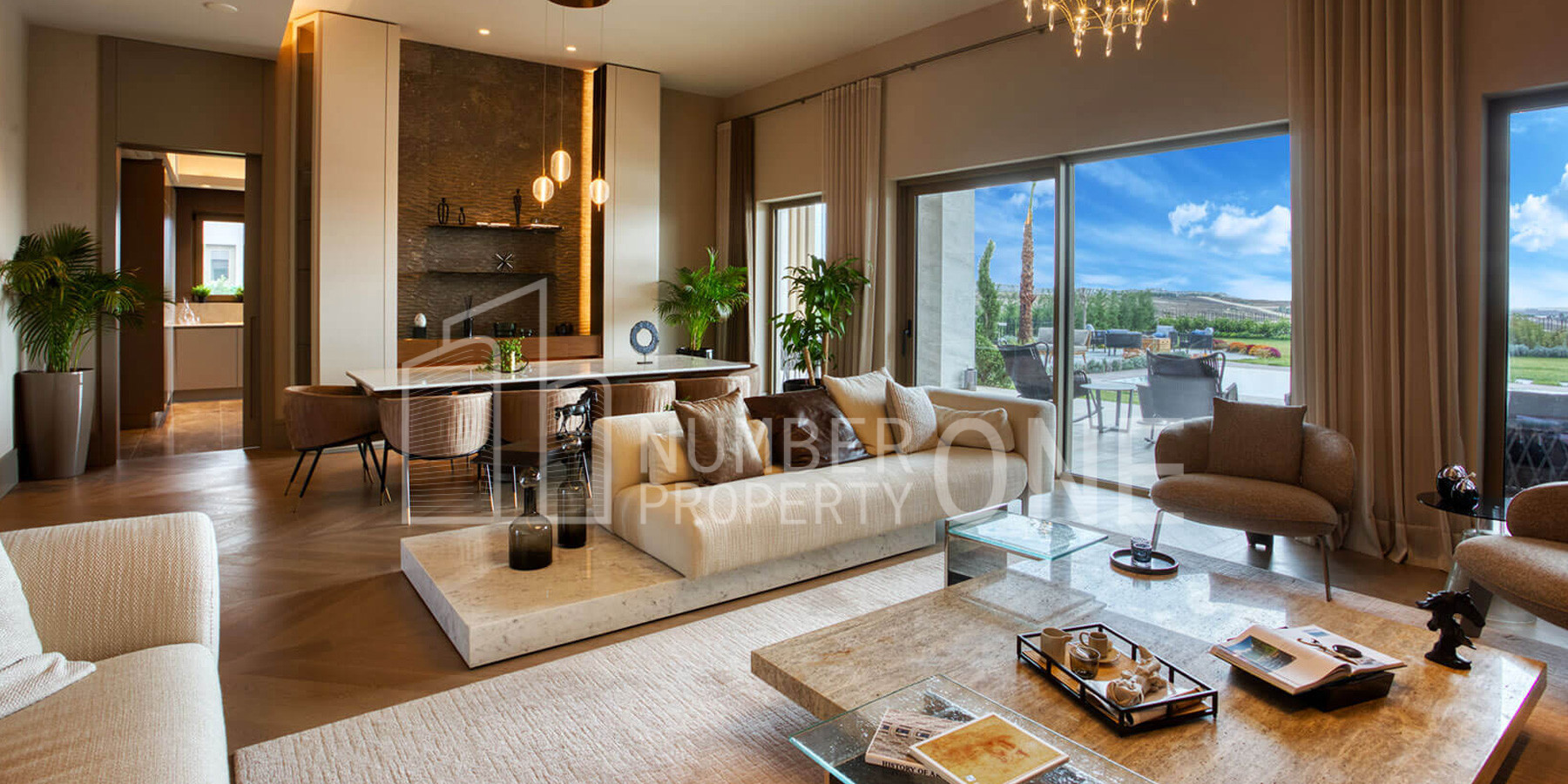 فيلات مطلة على البحر والبحيرة