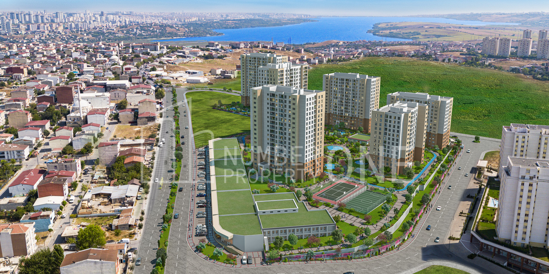 مشروع عائلي مطل على القناة الجديدة