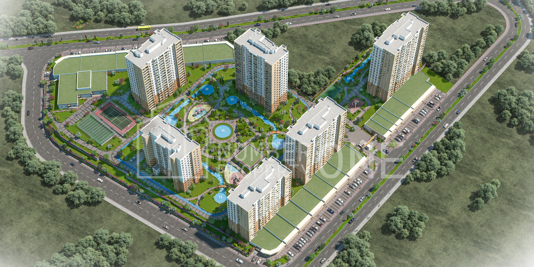 مشروع عائلي مطل على القناة الجديدة