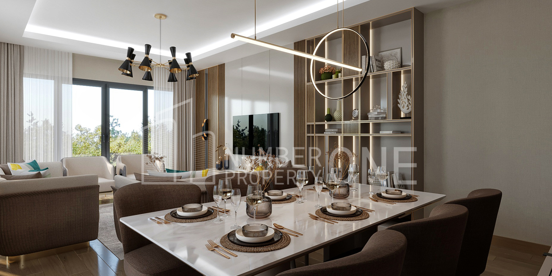 مشروع عائلي مطل على القناة الجديدة