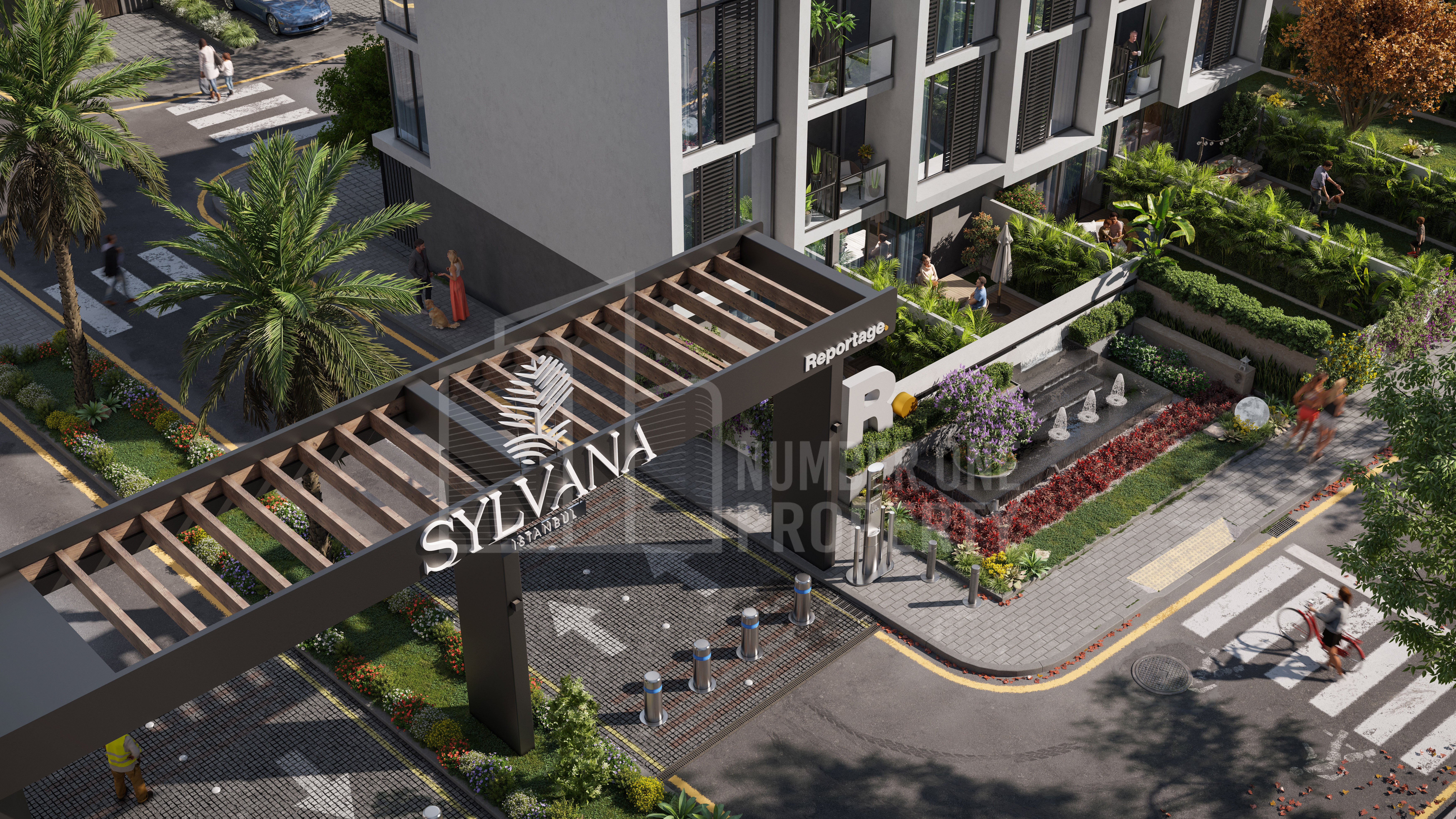 مجمع التاون هاوس على الطراز الإيطالي