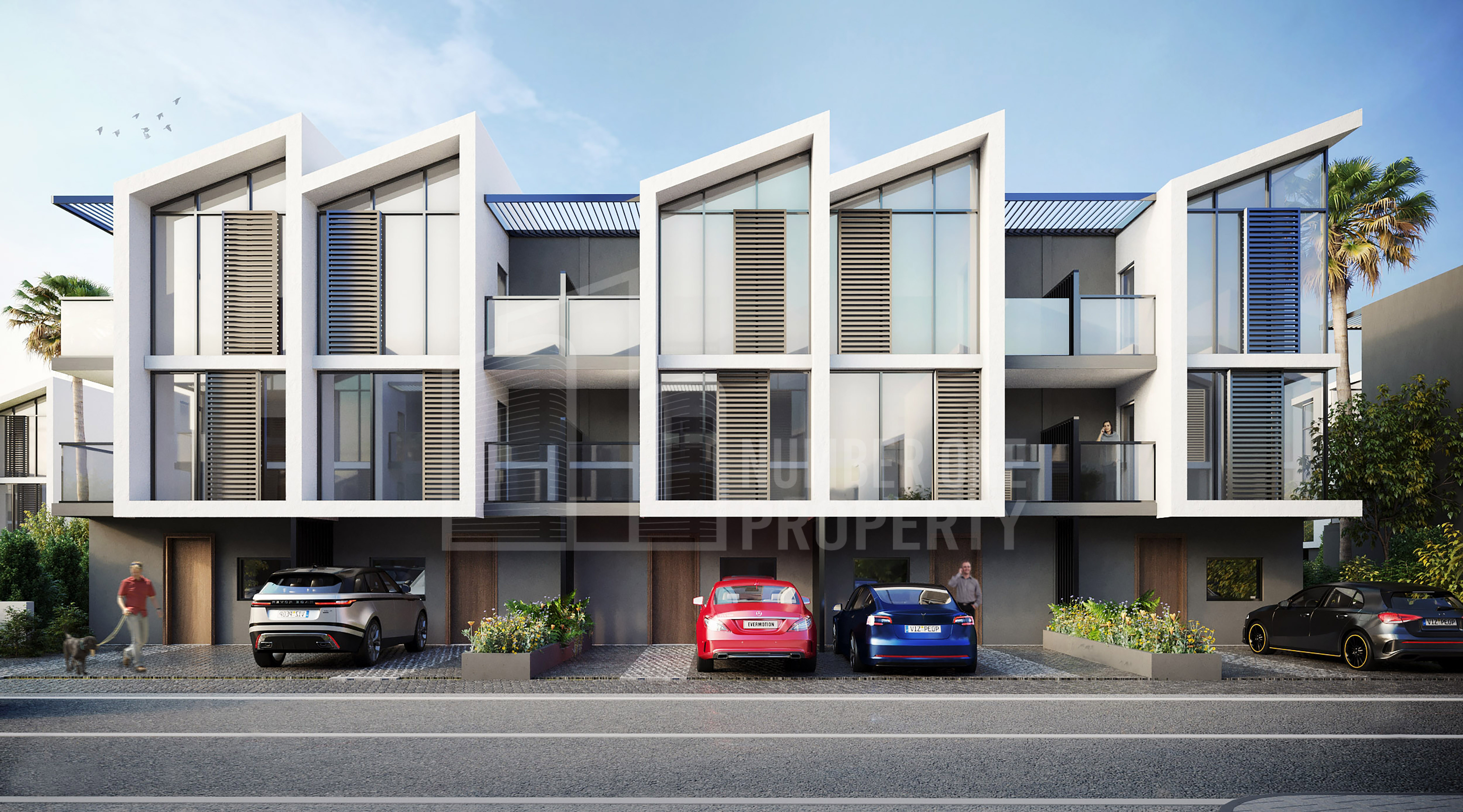 مجمع التاون هاوس على الطراز الإيطالي