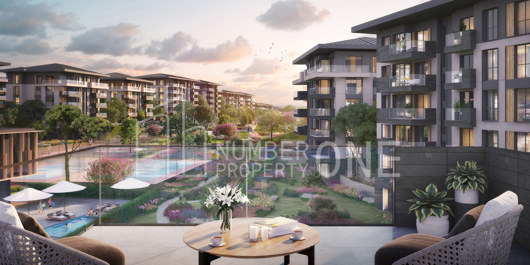 مشروع بكونسبت مدينة سكنية بخدمات ترفيهية وسط اسطنبول