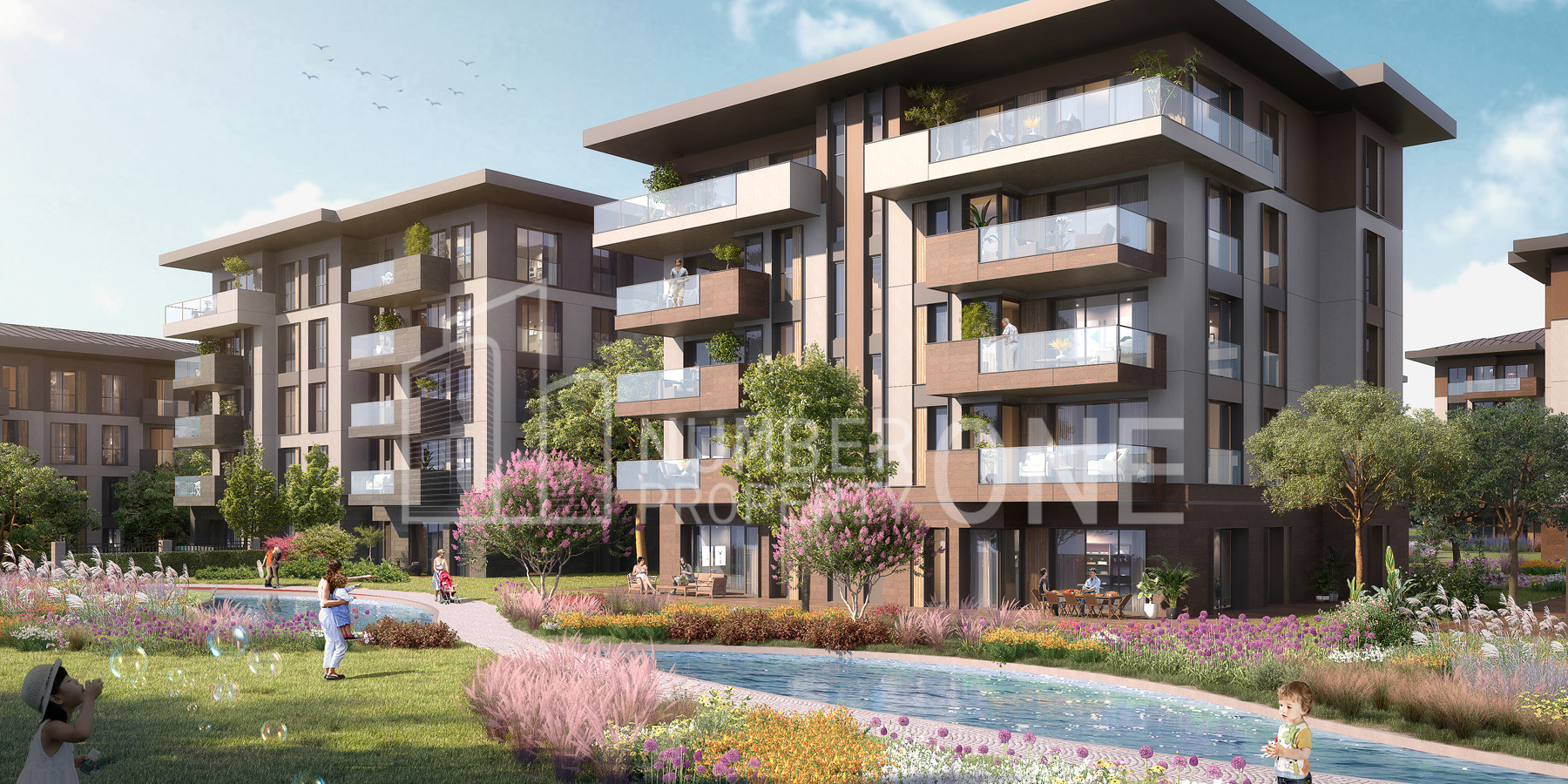 مشروع بكونسبت مدينة سكنية بخدمات ترفيهية وسط اسطنبول