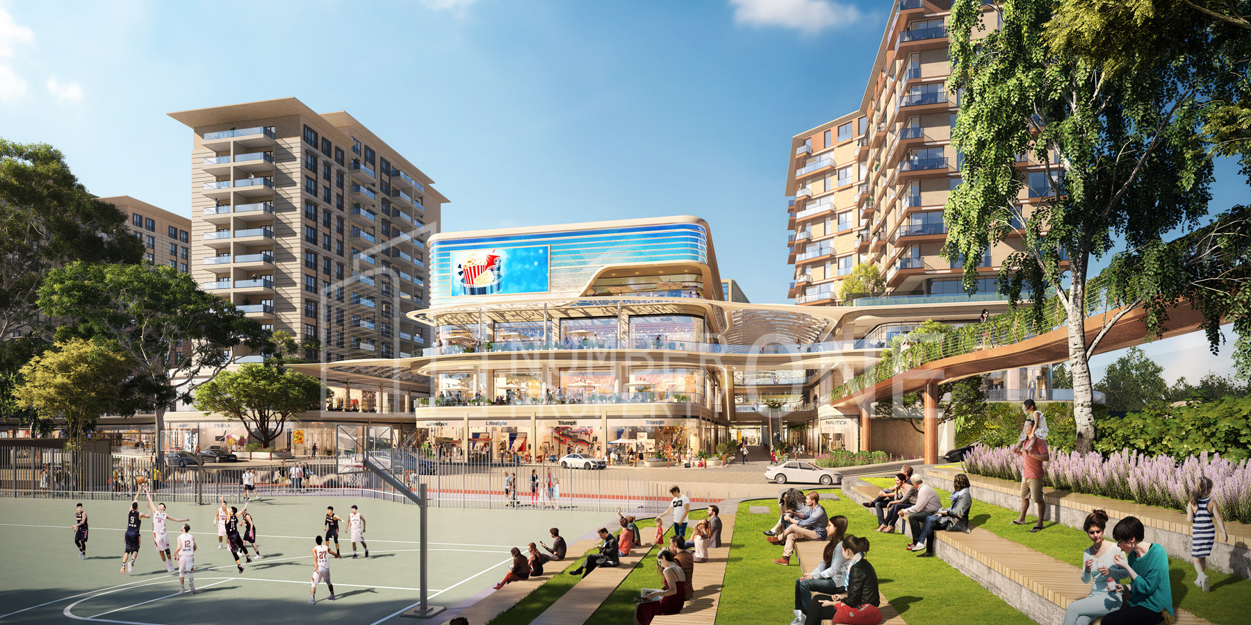 أضخم مشروع في زيتن بورنو اسطنبول