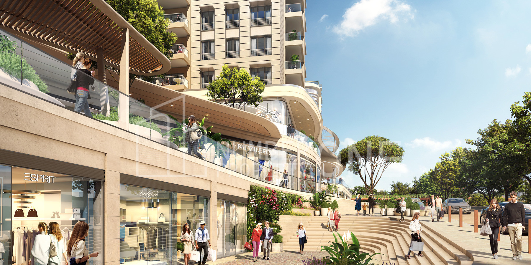 أضخم مشروع في زيتن بورنو اسطنبول