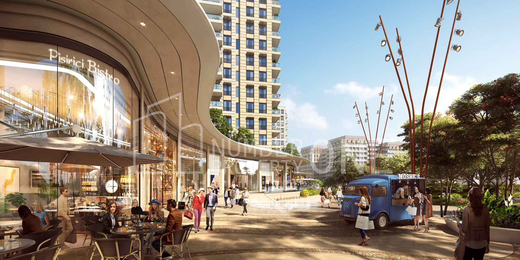 أضخم مشروع في زيتن بورنو اسطنبول