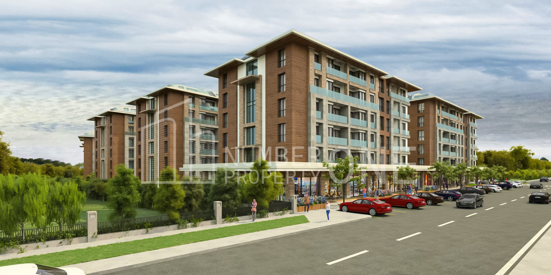 مشروع وسط اسطنبول بإطلالة على بحر مرمرة