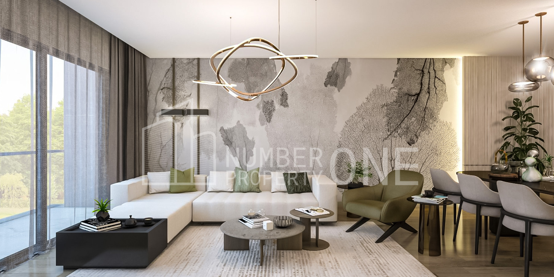 مشروع وسط اسطنبول بإطلالة على بحر مرمرة