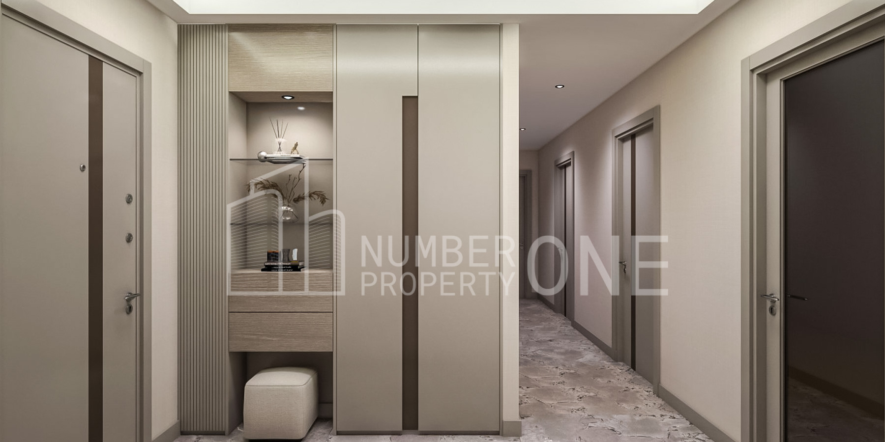 مشروع وسط اسطنبول بإطلالة على بحر مرمرة