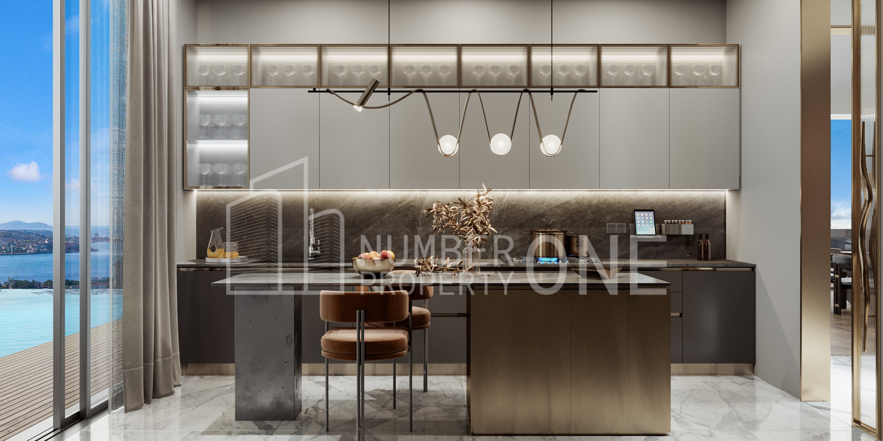 أفخر المشاريع المطلة على البوسفور