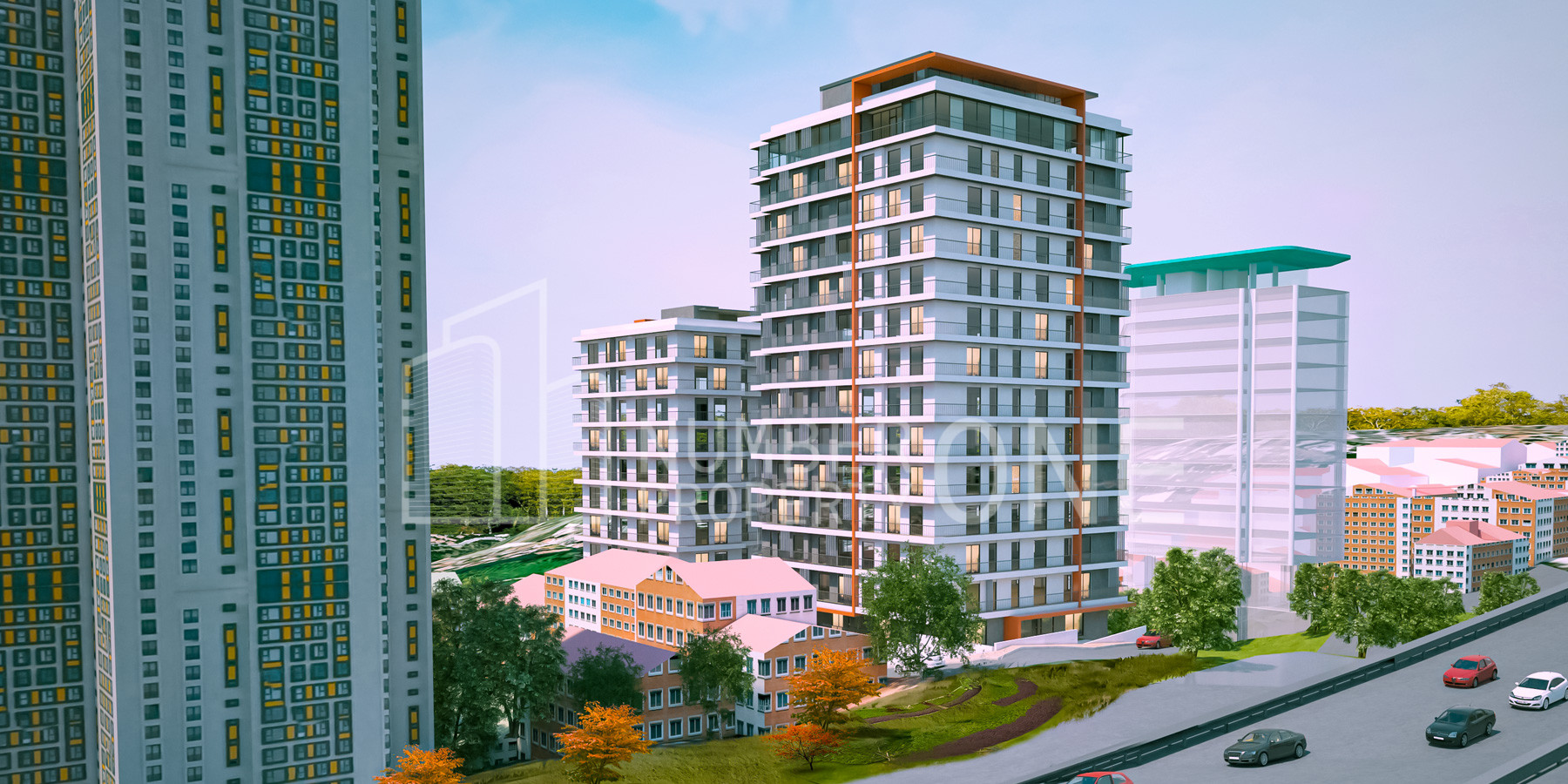 شقق استثمارية في مركز المدينة