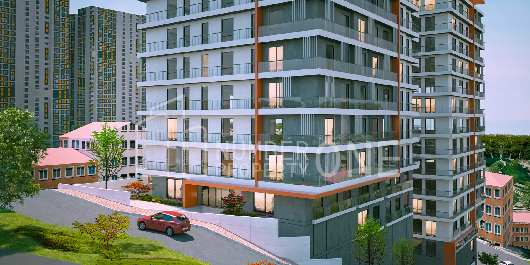 شقق استثمارية في مركز المدينة