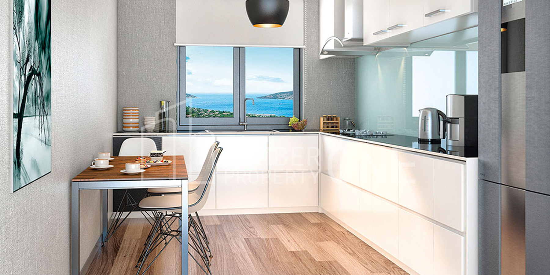 مشروع بإطلالات بانورامية على البحر وجزر الأميرات