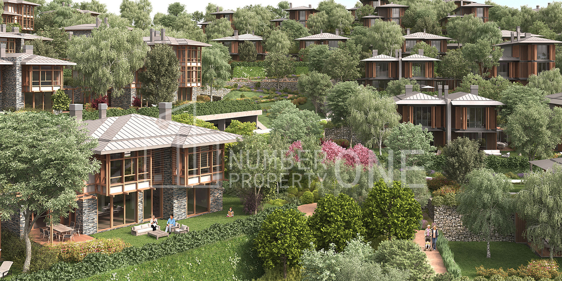 فلل فاخرة قرب البحر الاسود