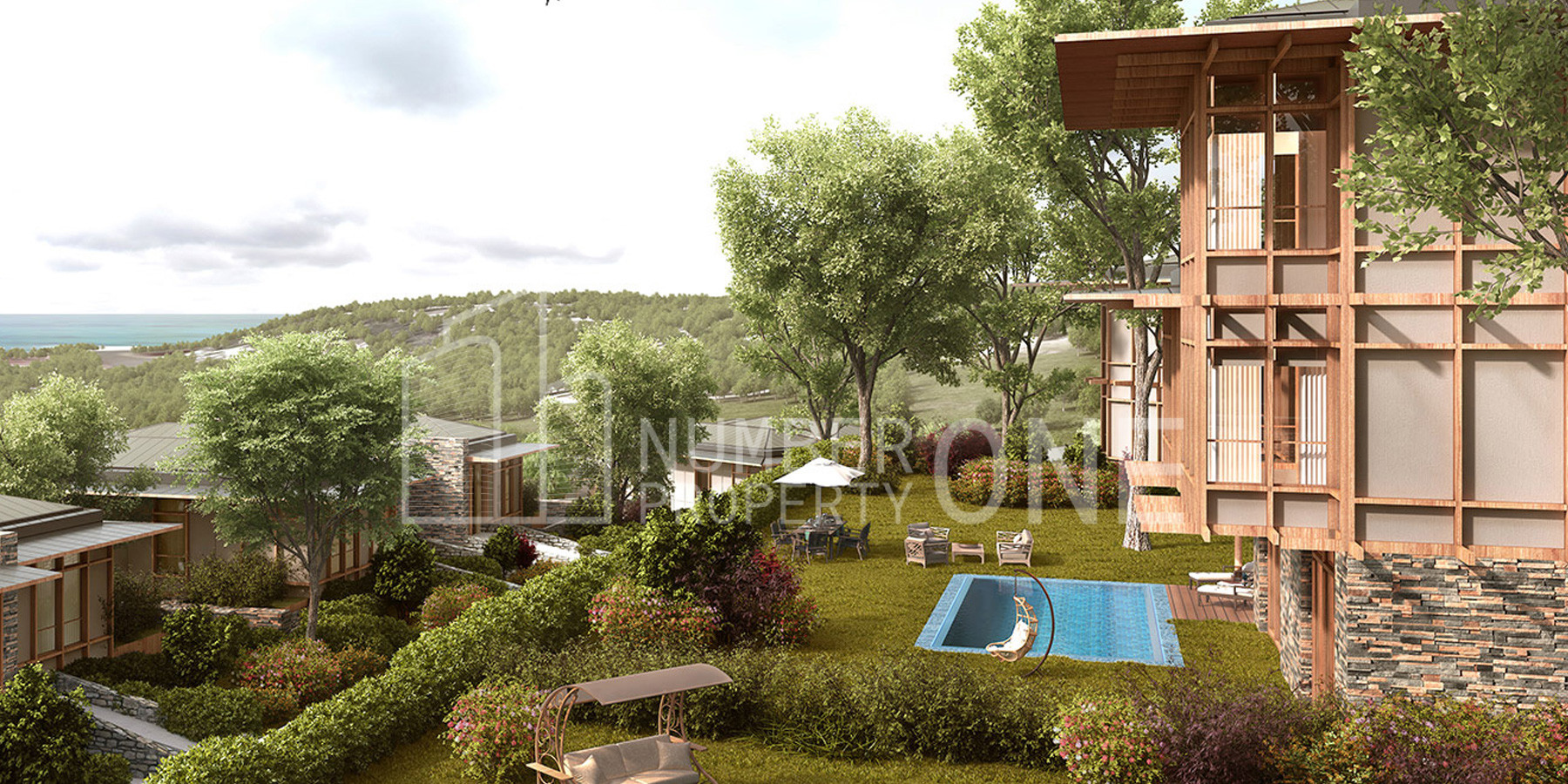 فلل فاخرة قرب البحر الاسود