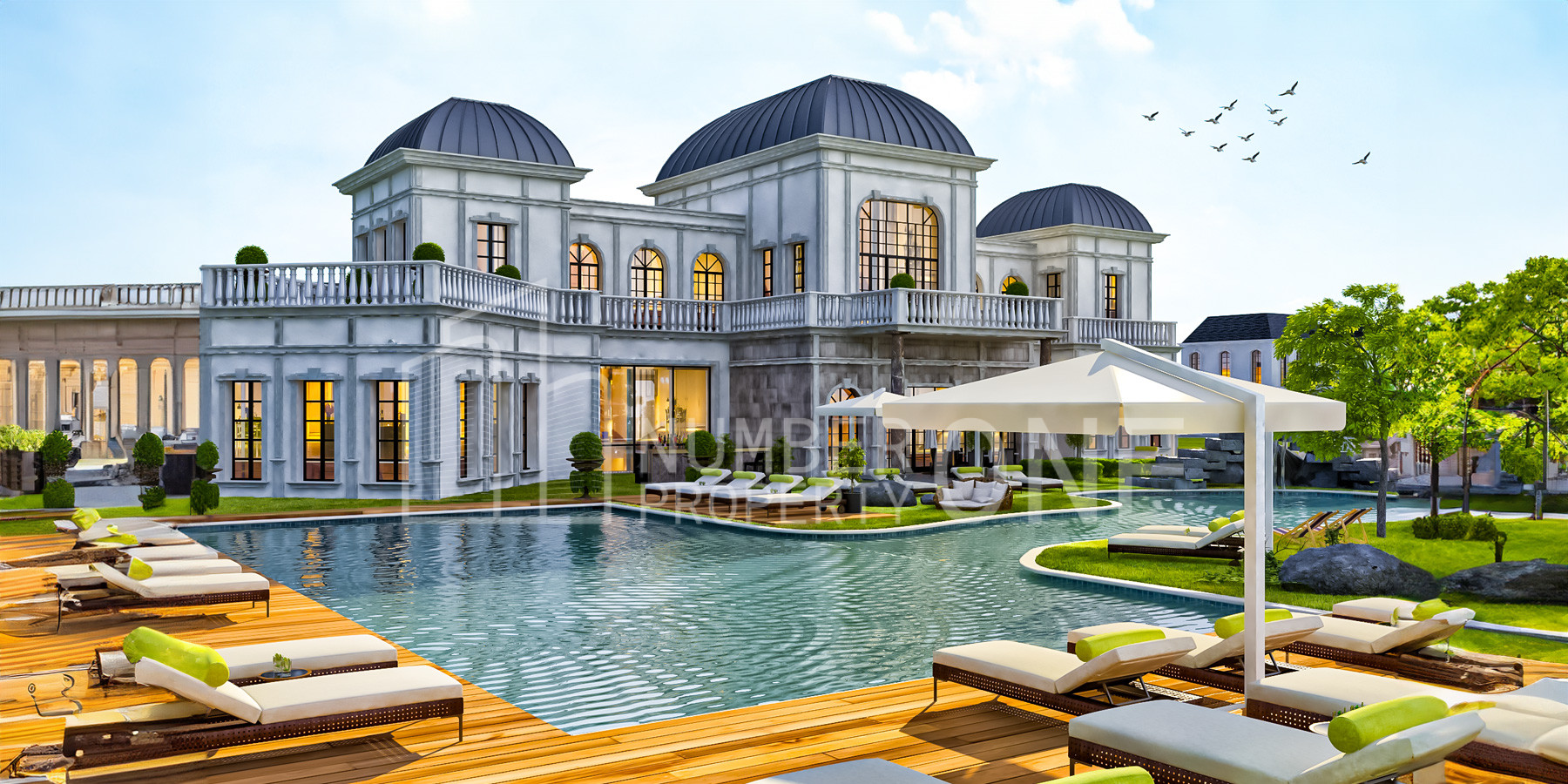 قصور في قلب الطبيعة