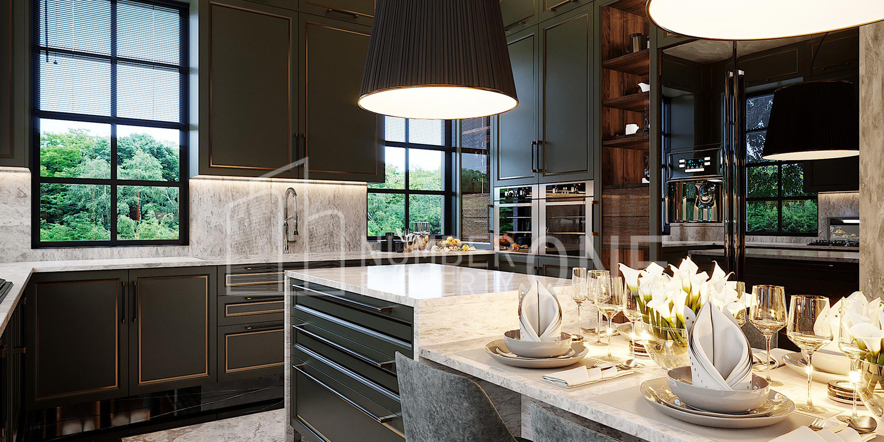 قصور في قلب الطبيعة